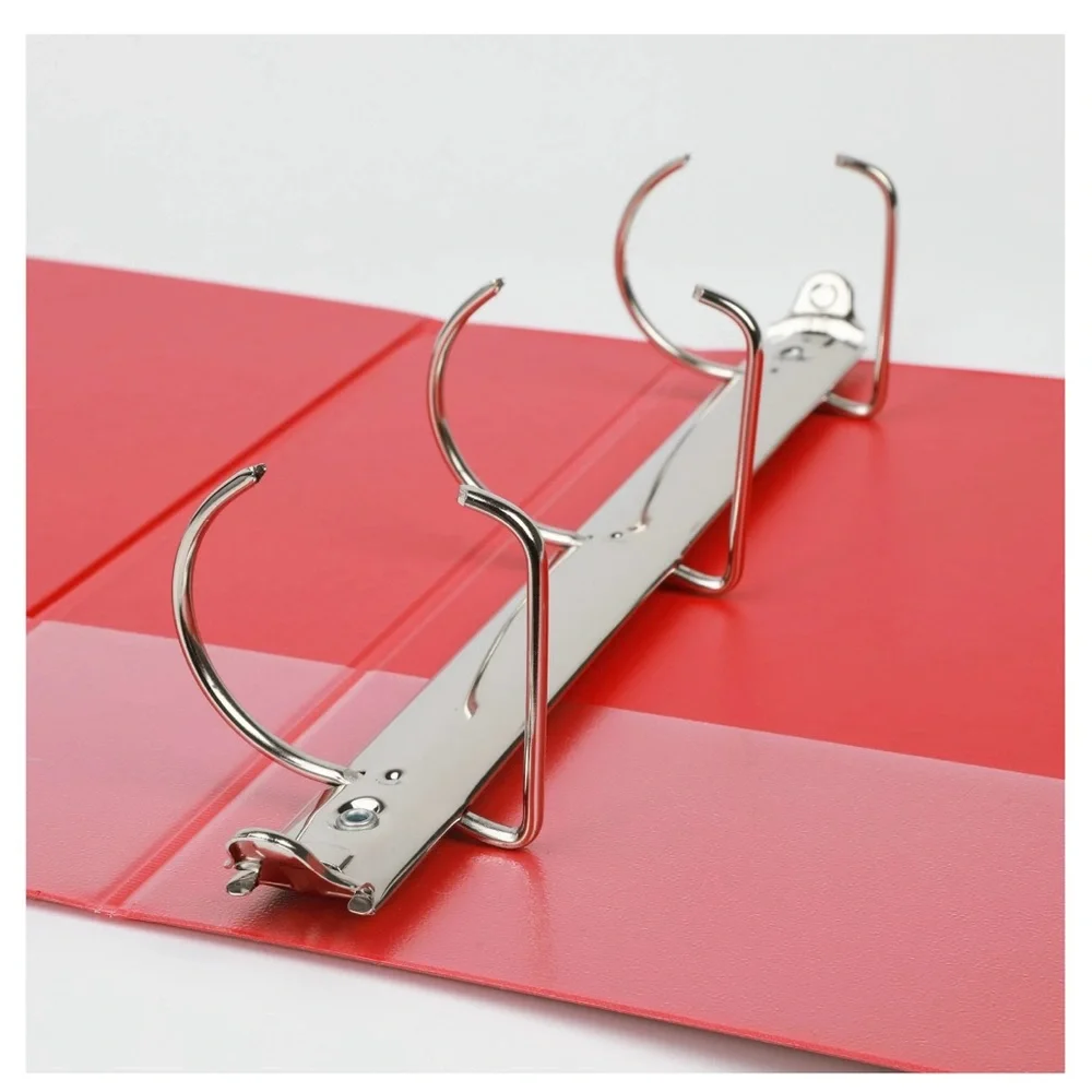 Two Durable View red binders by Pen Gear NWT